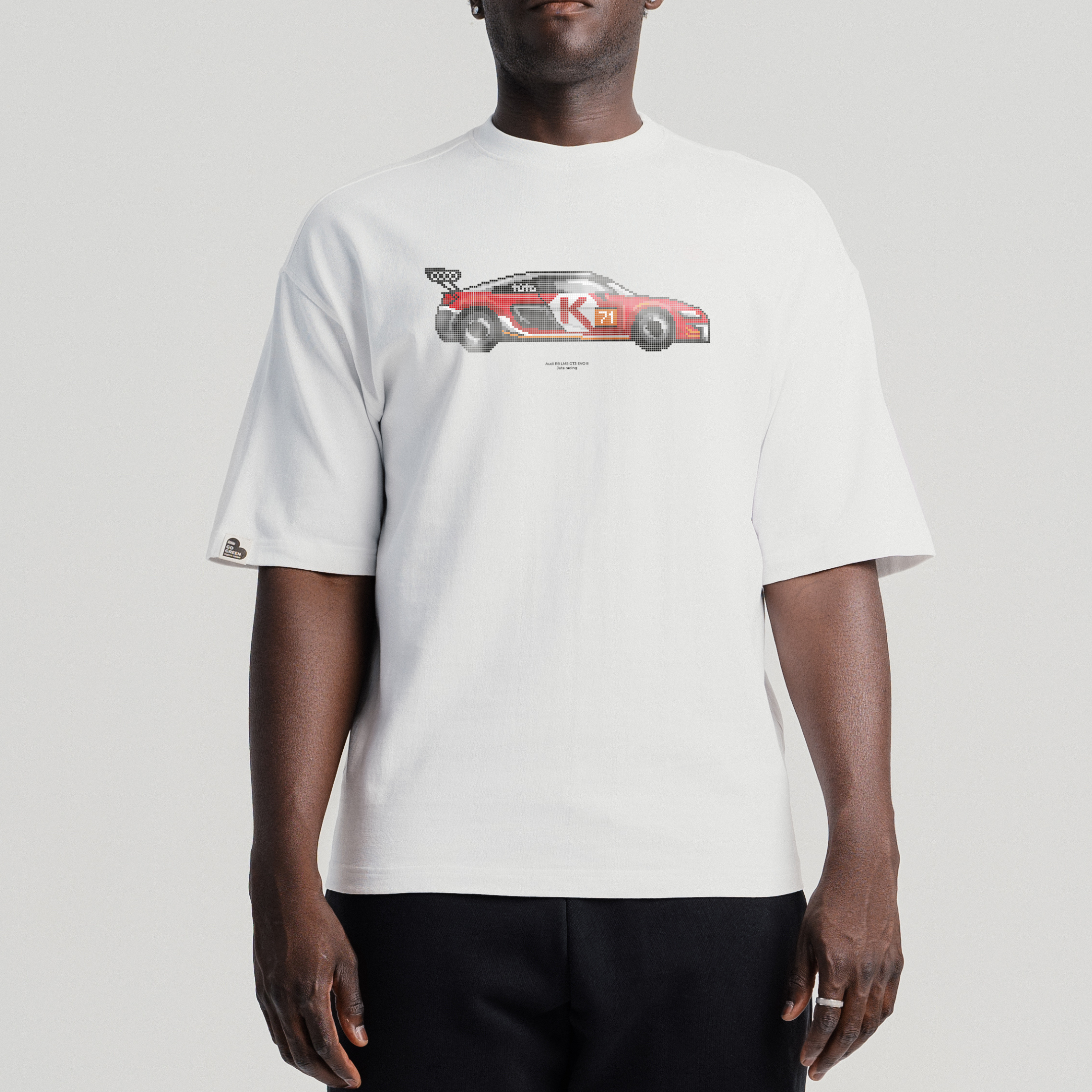 T-shirt "Juta racing Pixel Art" unisex