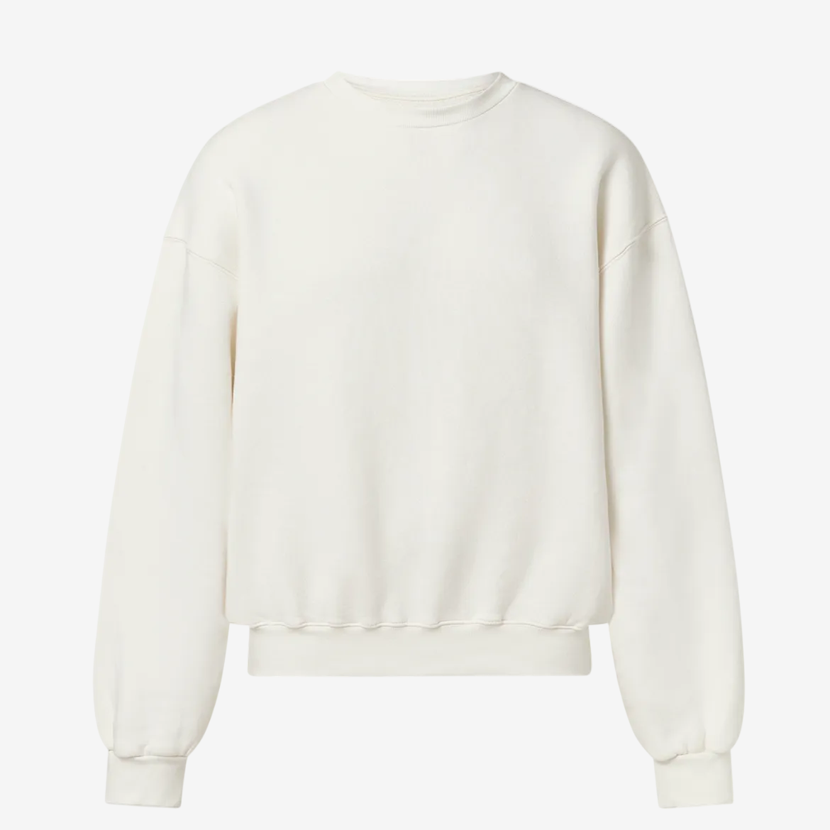 Organic cotton unisex shirt with dropped shoulders