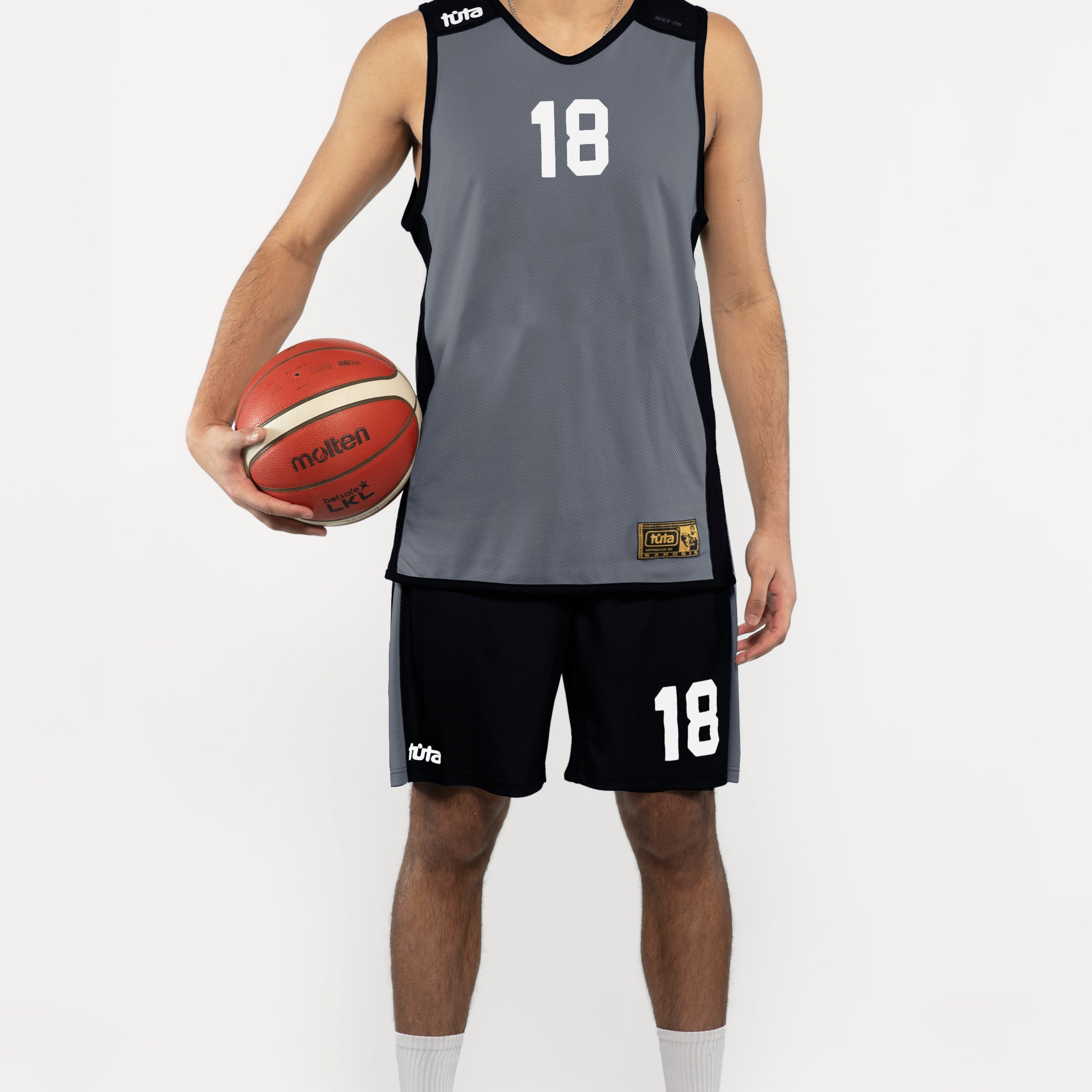 Named double sided basketball apparel