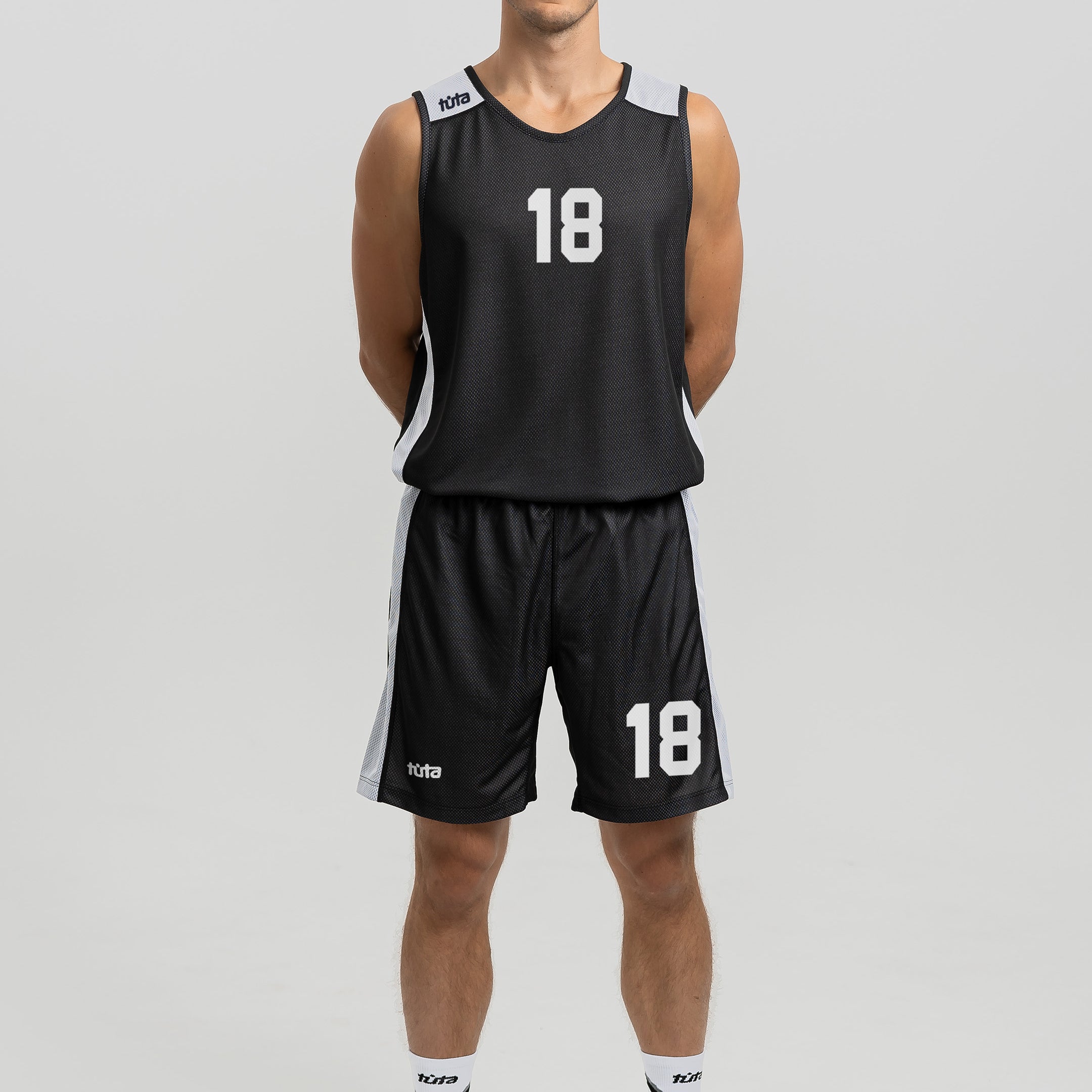 Vardinė dvipusė krepšinio apranga