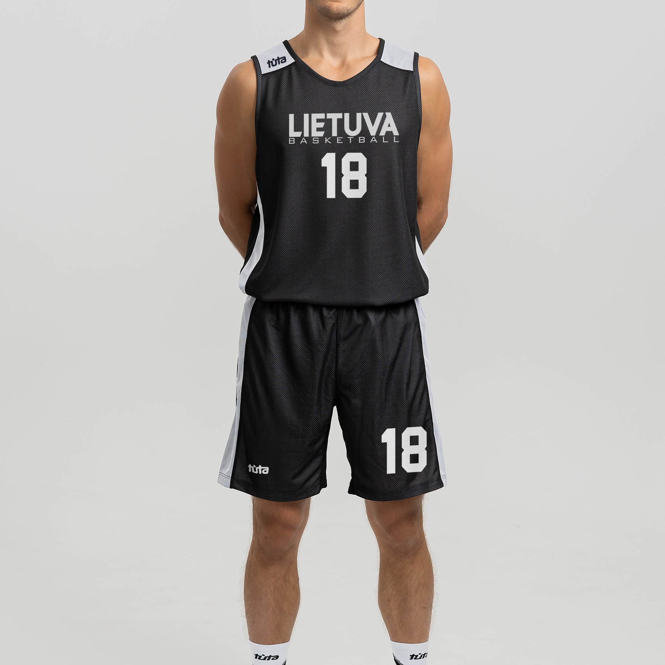 Named two-sided basketball clothing LITHUANIA