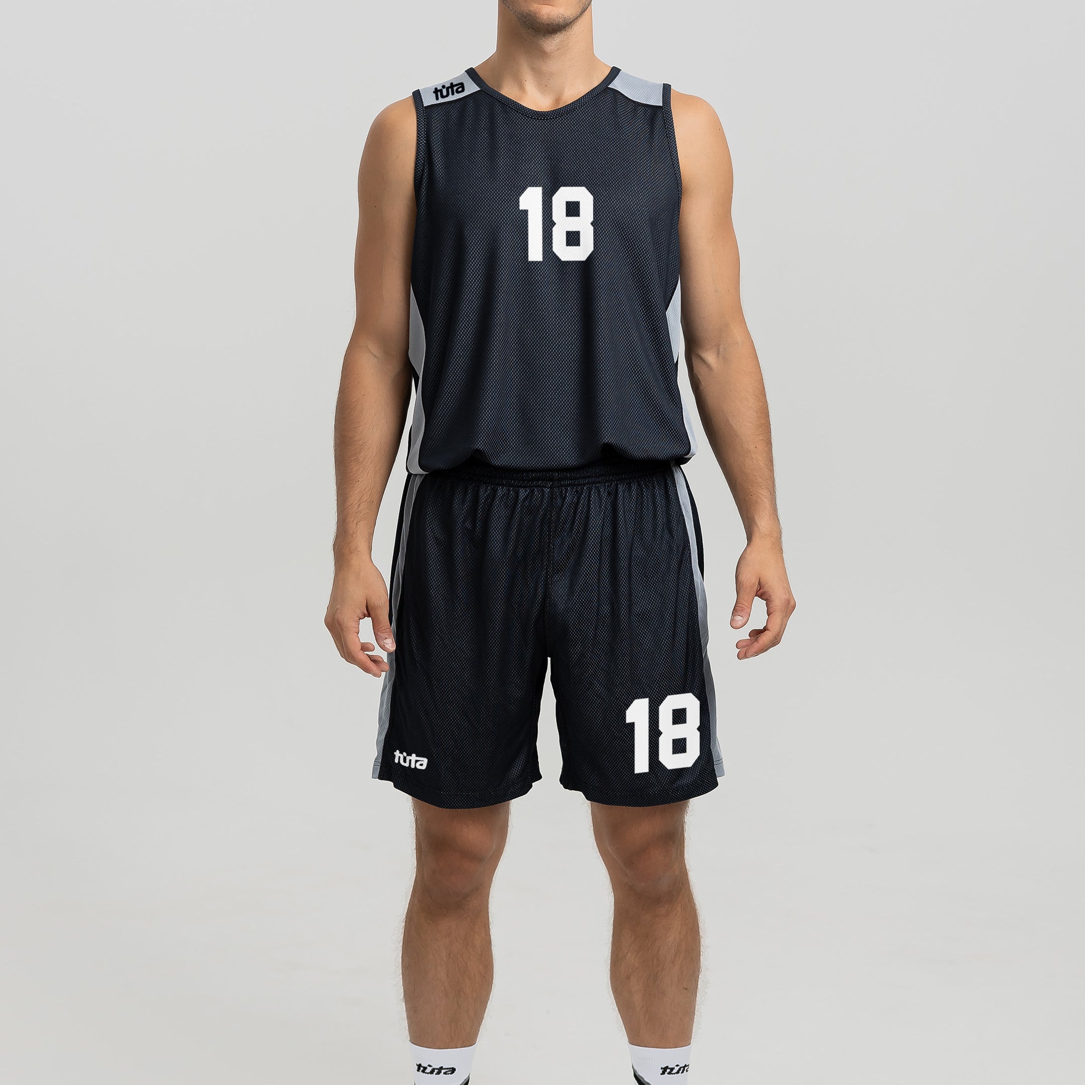 Vardinė dvipusė krepšinio apranga