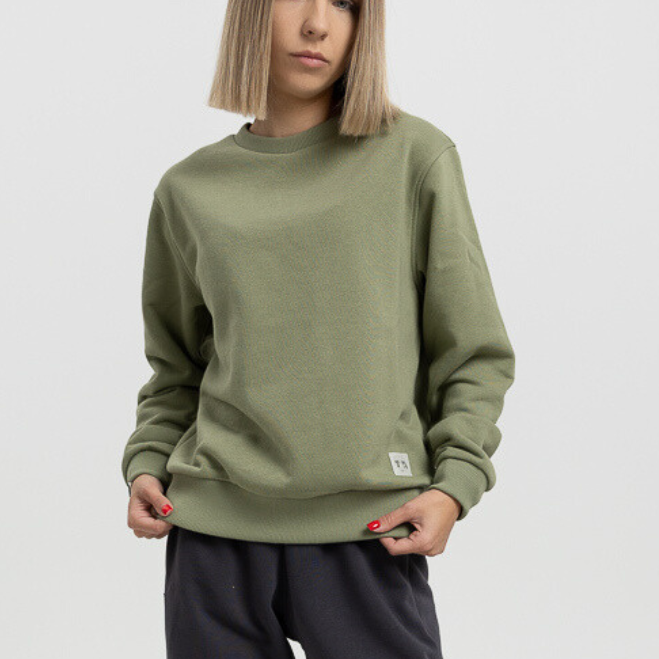 Moteriškas organinės medvilnės džemperis