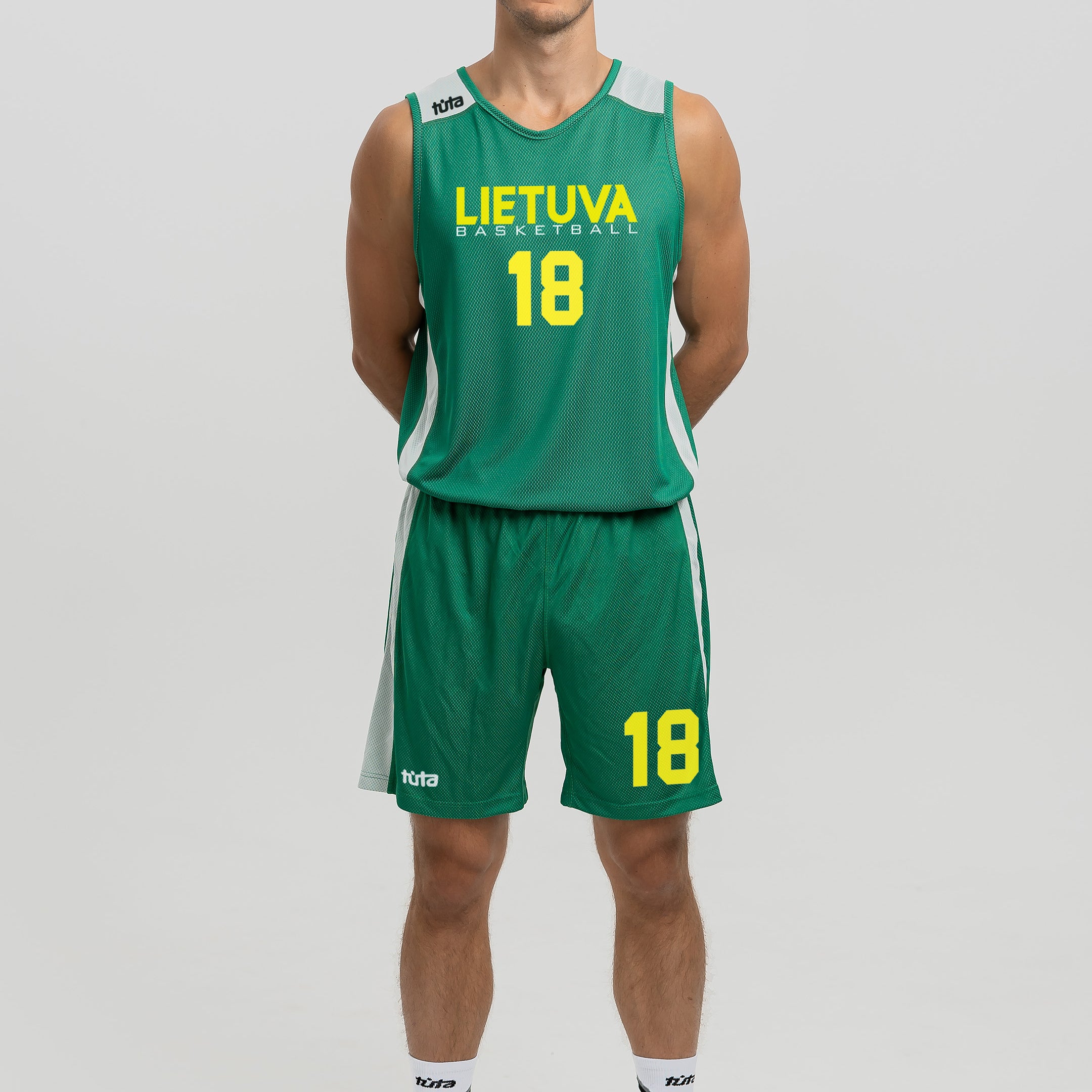 Vardinė dvipusė krepšinio apranga LIETUVA