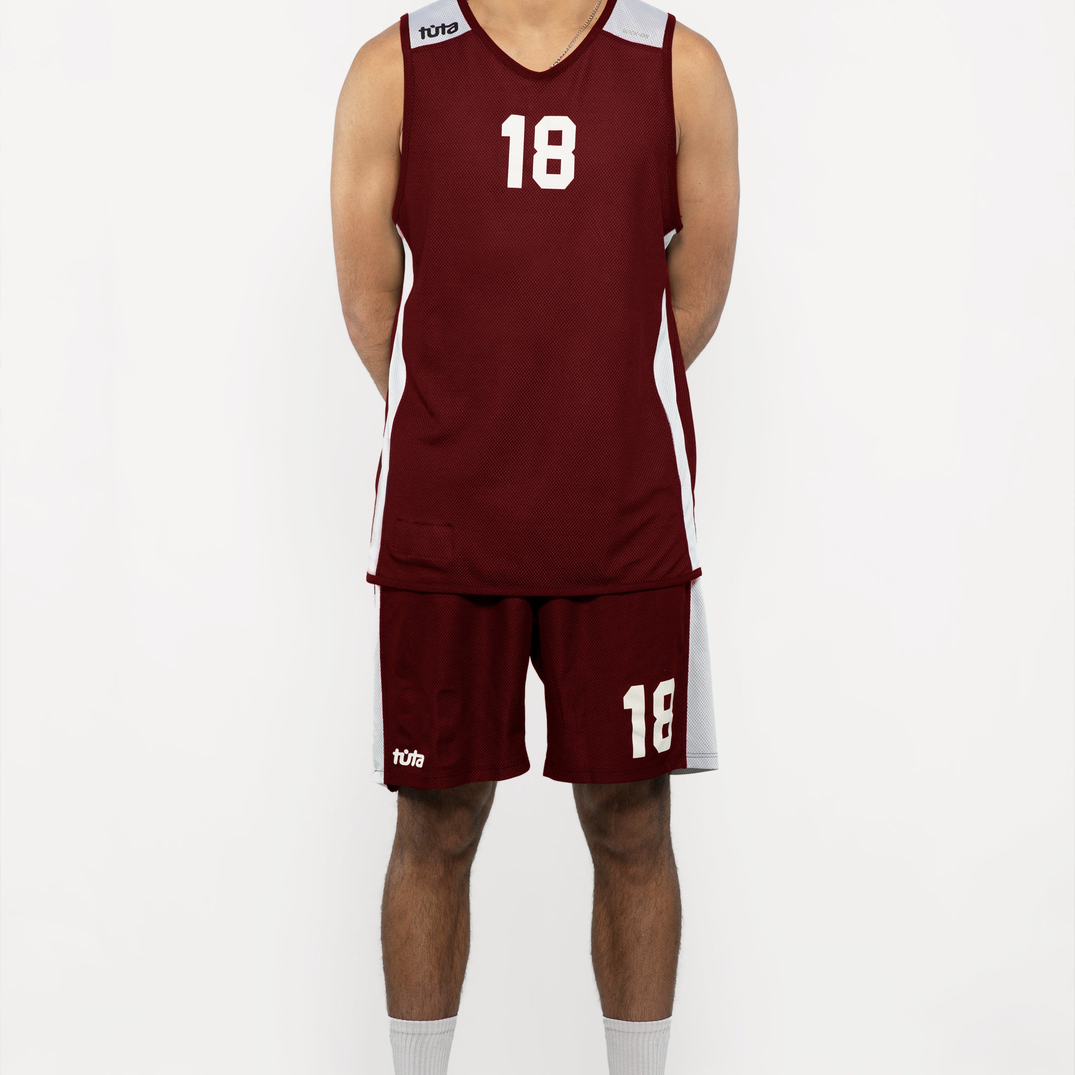 Vardinė dvipusė krepšinio apranga