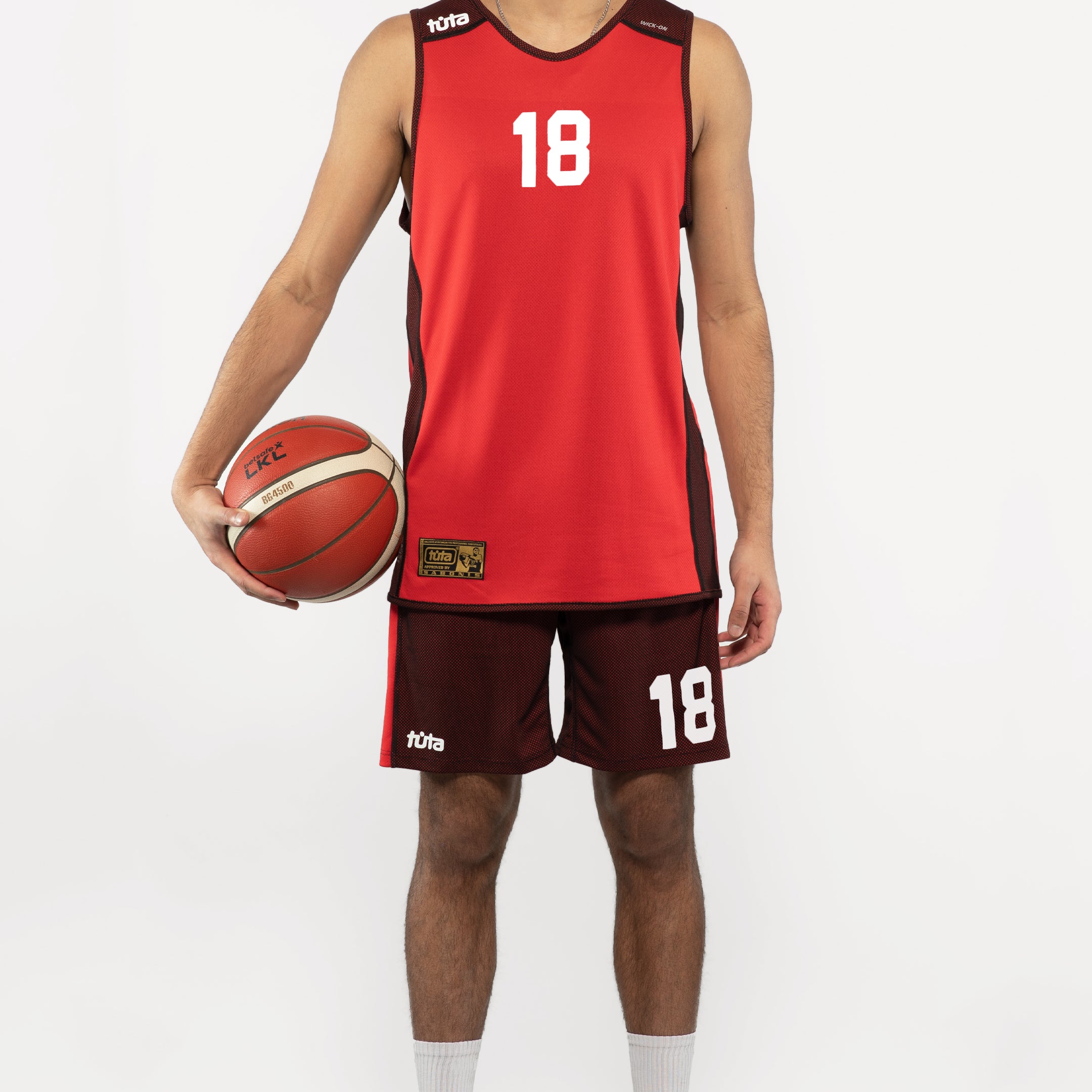 Vardinė dvipusė krepšinio apranga