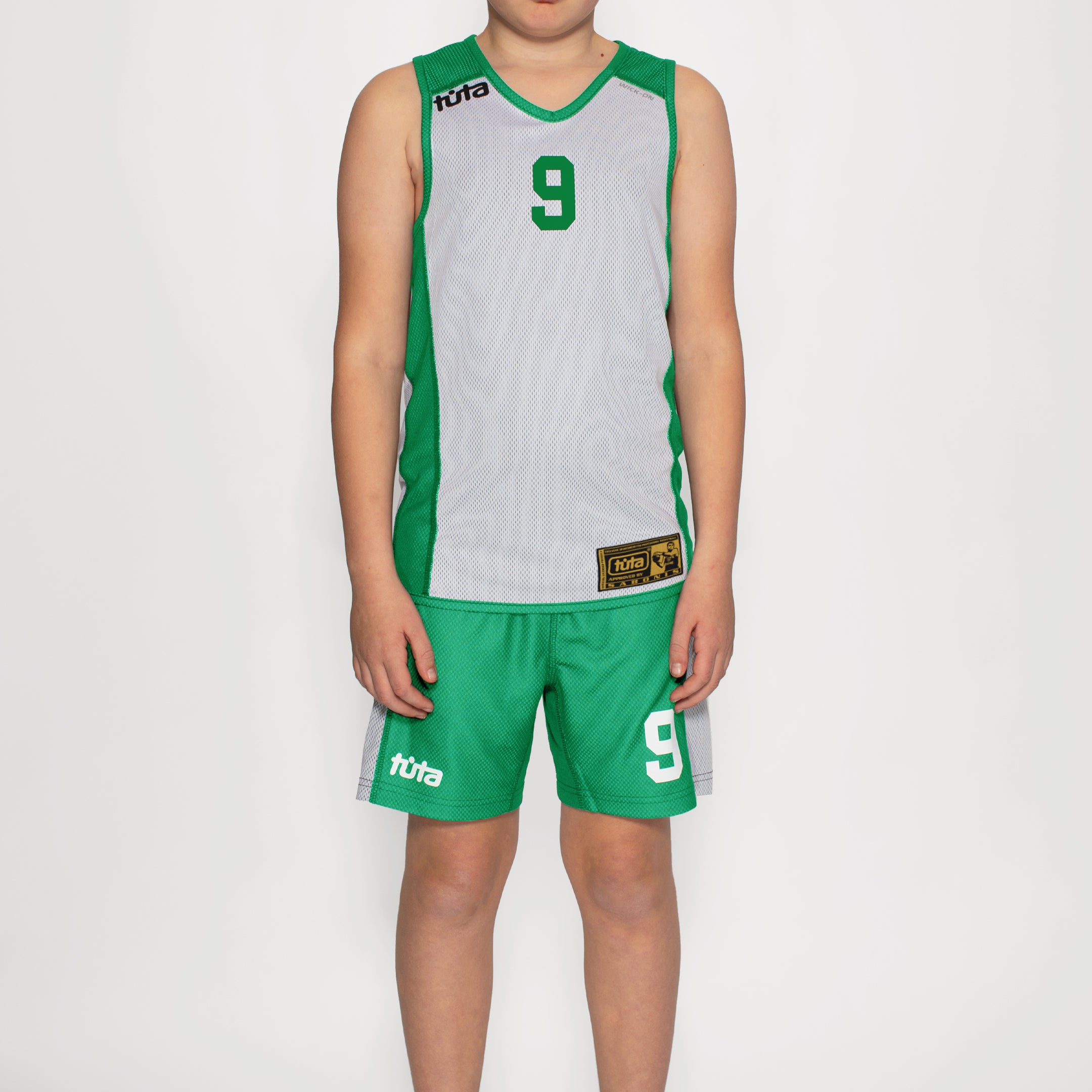 Vardinė dvipusė krepšinio apranga vaikams