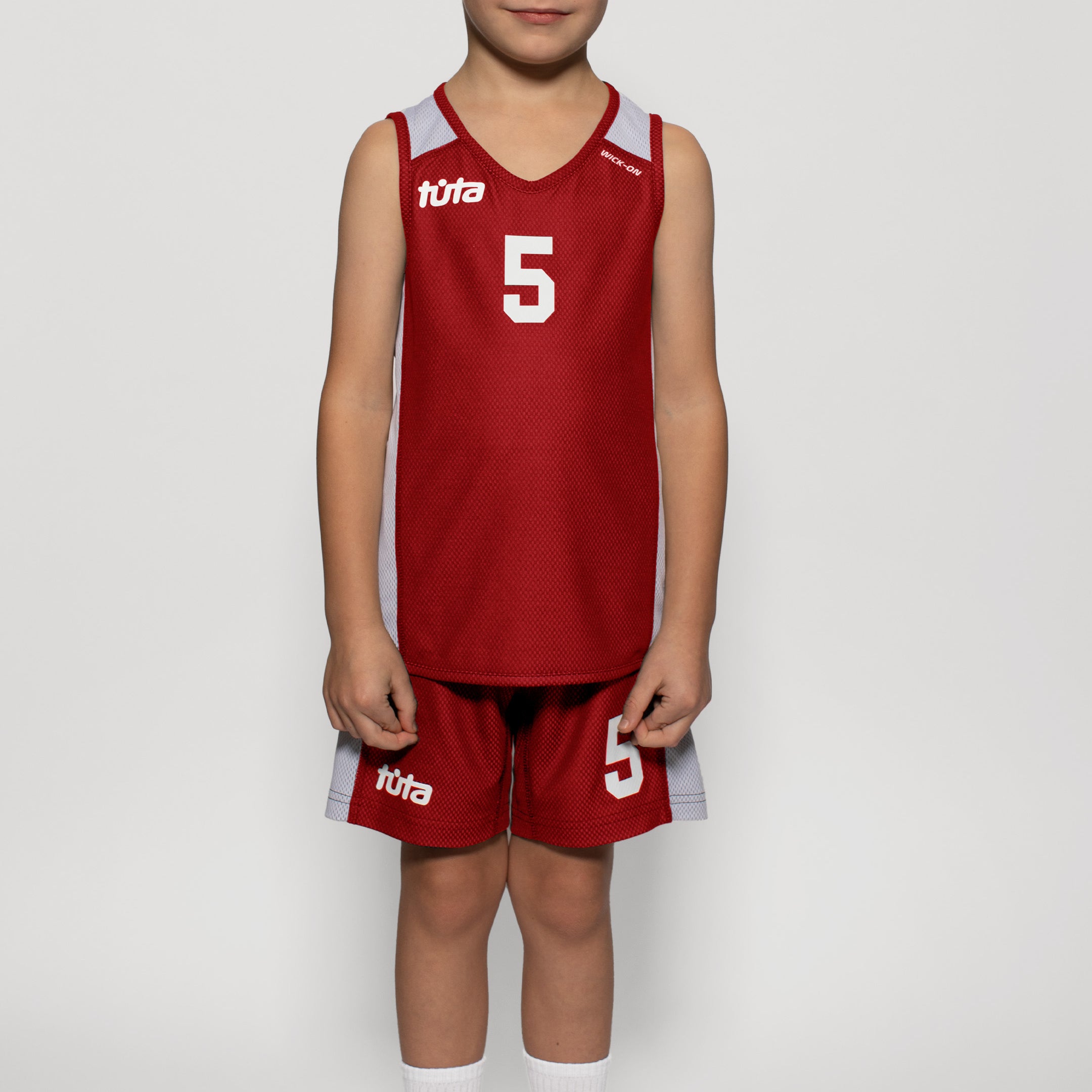 Vardinė dvipusė krepšinio apranga vaikams