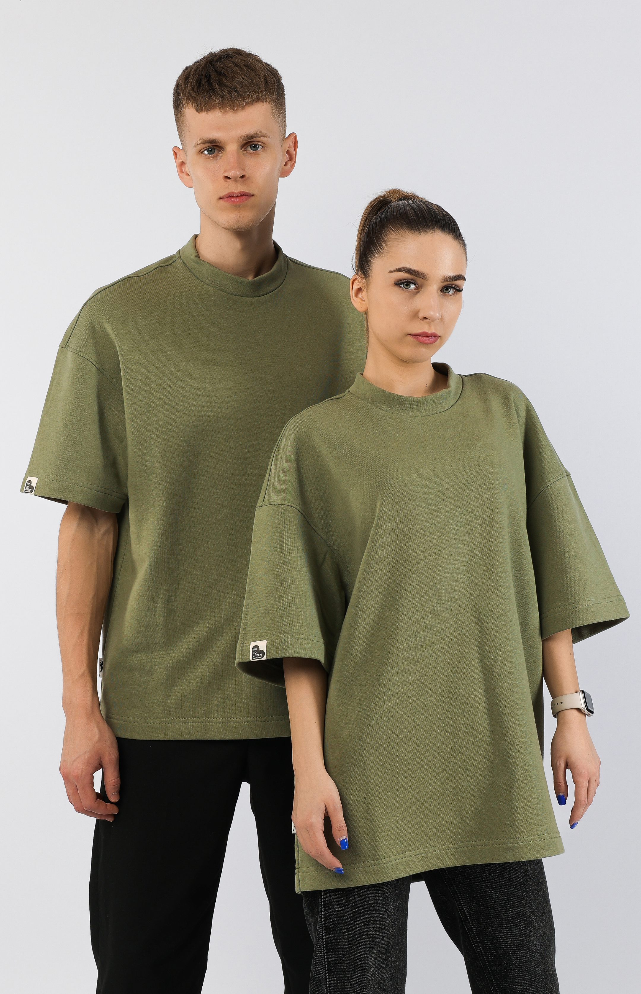 Džemperis trumpomis rankovėmis unisex