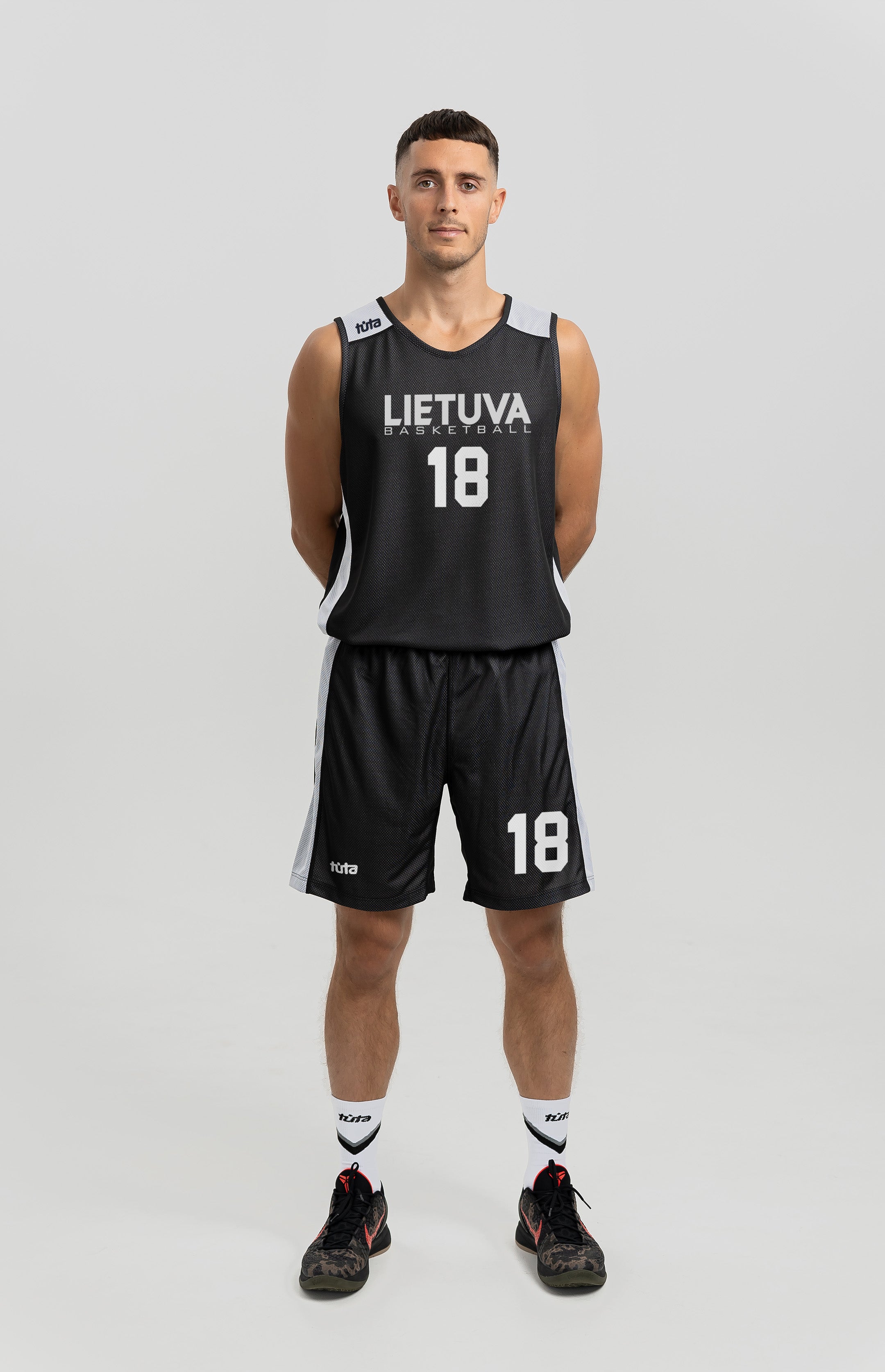 Vardinė dvipusė krepšinio apranga LIETUVA