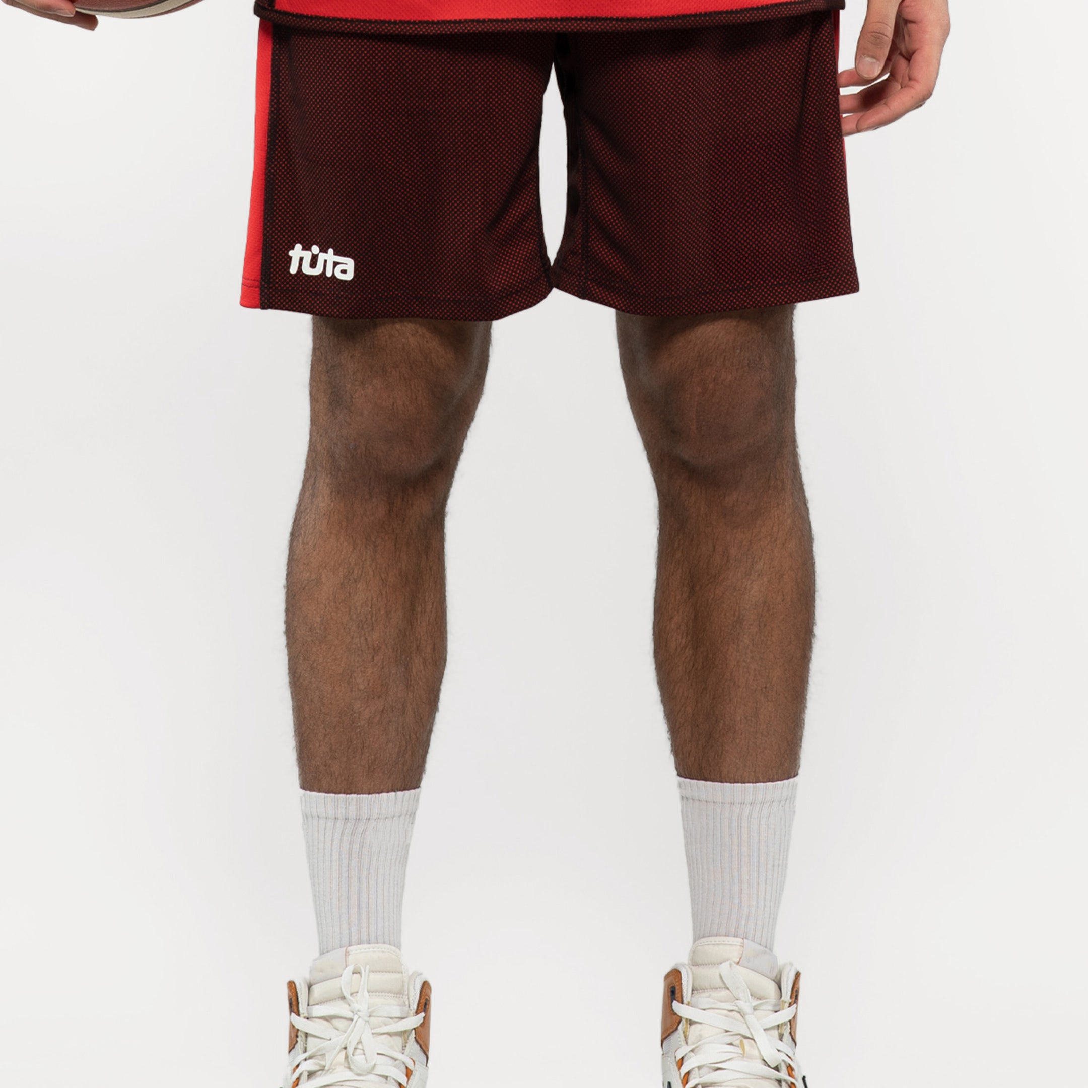 Double sided basketball shorts