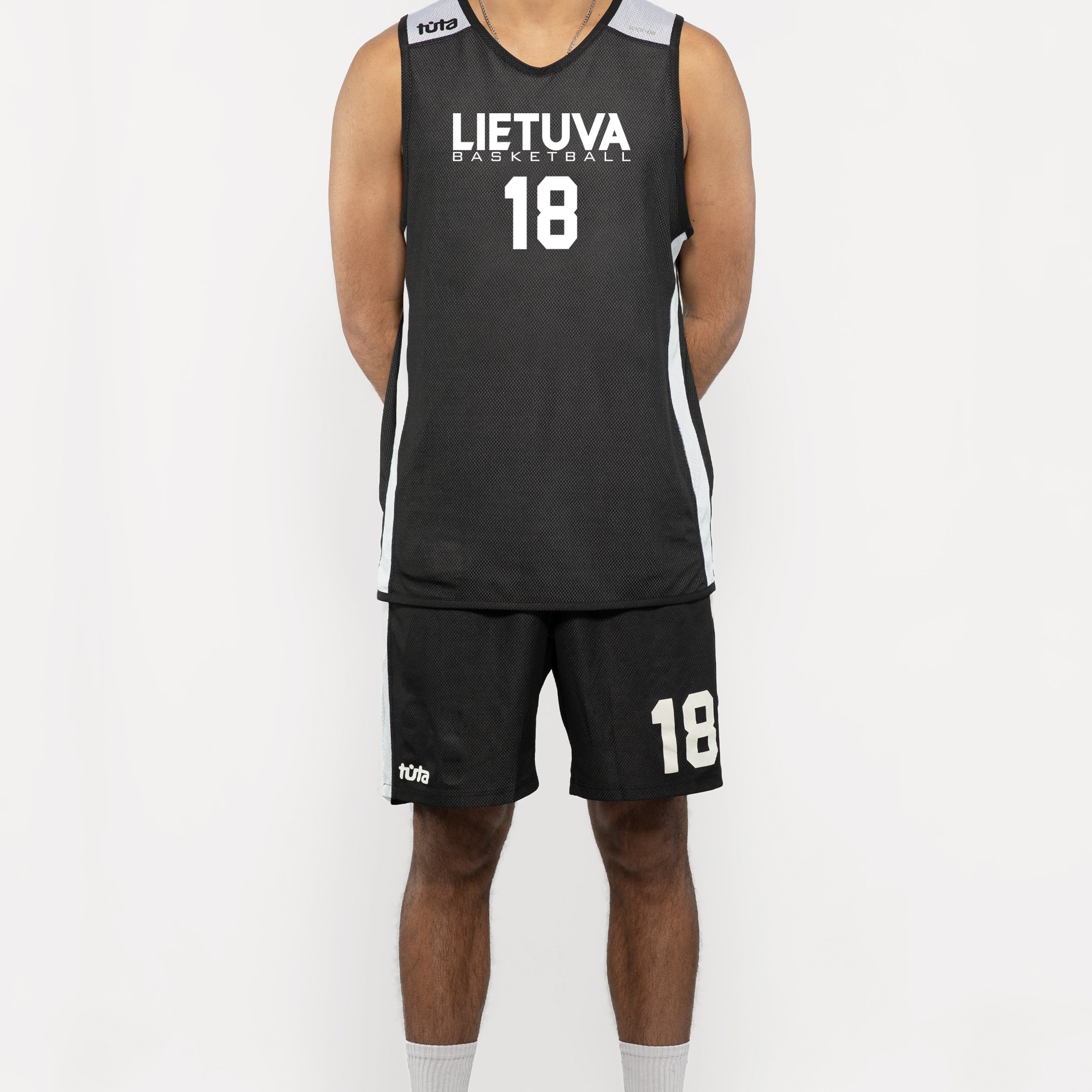 Named two-sided basketball clothing LITHUANIA